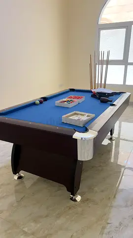 8ft Pool Table with Accessories - Good Condition