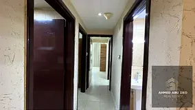 Two bedrooms and a living room in Garden City, Al Hamidiya, near Ajman Court, free parking