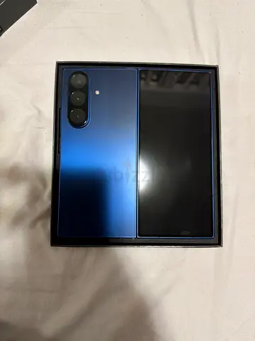 Used Samsung Galaxy Z Fold (Blue) - Good Condition, Original Box