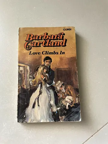 Love Climbs In by Barbara Cartland (VINTAGE BOOK FIND!)