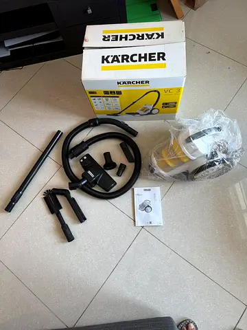 Kärcher VC 3 Compact Vacuum Cleaner with Accessories - Like New
