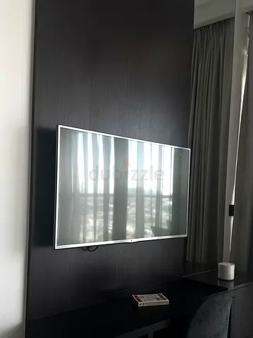 LG 43 Wall-Mounted Flat Panel TV - Perfect  Condition