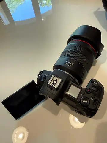 Canon EOS R (1,180 shutter 0.8% of camera life) + RF 24‑105 L + Flash 600EX‑RT + Bundle – Like New