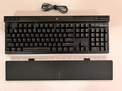 Corsair K70 RGB PRO Gaming Mechanical Keyboard with Detachable Wrist Rest