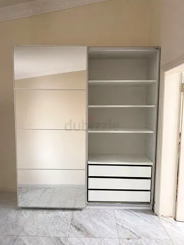 Modern Full-Mirror Sliding Wardrobe