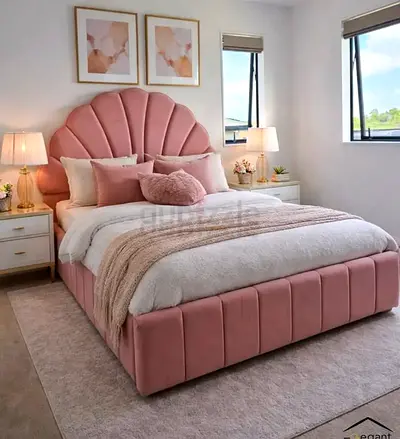 Brand New Luxury Design Queen Bed With Medical Mattress New For Sale