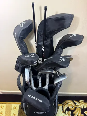 Cobra golf club set with stand bag - used, very good condition.