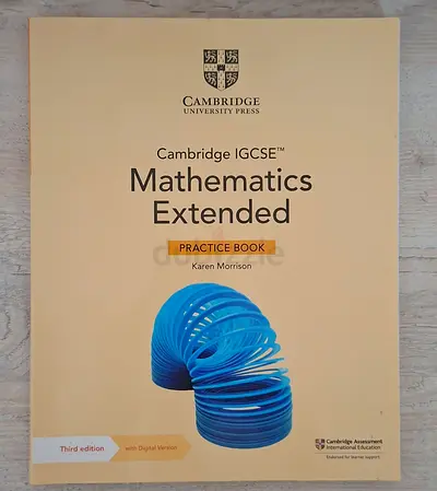 Cambridge IGCSE Mathematics Extended Practice Book (3rd Edition) – Karen Morrison + Digital Access