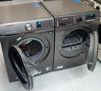 Samsung latest model 9 kg door in door washer and 9 kg dryer Separate set freestanding.azaz