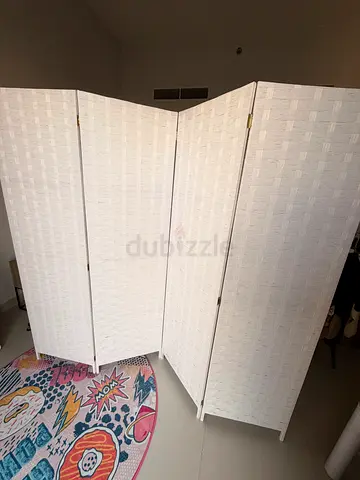 FOLDABLE ROOM DIVIDER 180x200 CM