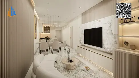 شقة غرفة وصالة بتملك حر في العامرة على شارع الشيخ محمد بن زايد | 832 قدم² | 350,000 درهم فقط | استلام الربع الرابع 2026.