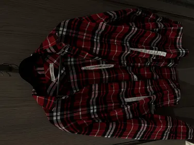 Craig Green Red Plaid Flannel Shirt - Authentic - Size M