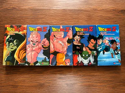 Dragon Ball Z VHS collection - 5 tapes