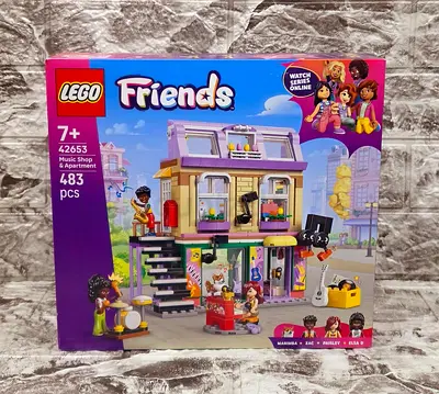 LEGO® Friends Music Store  Apartment 42653 (483 pcs)