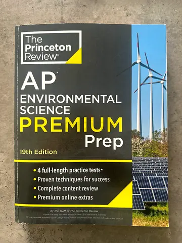 AP Environmental Science Premium Prep — Princeton Review (19th Edition)