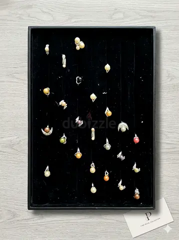 Lot of 24 Assorted Small Jewelry Charms/Beads (Various Colors) - For Repair or Crafting