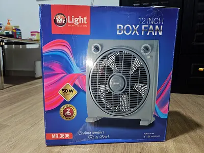 Mr. Light 12-inch Box Fan (50W) -  in Box