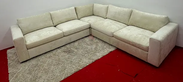 Selling pottery barn corner sofa
