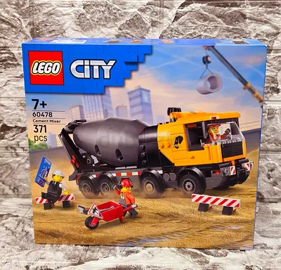 LEGO® City Cement Mixer 60478 (371 pcs)