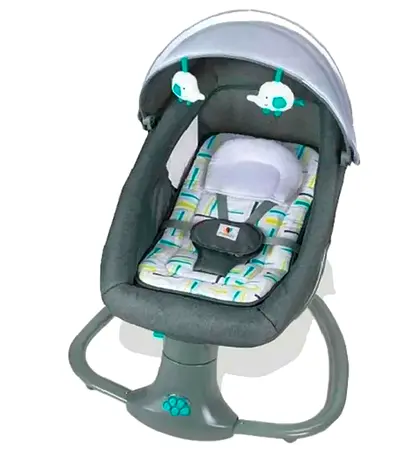 Lightweight Baby Rocker/Bouncer with Canopy and Toy Bar