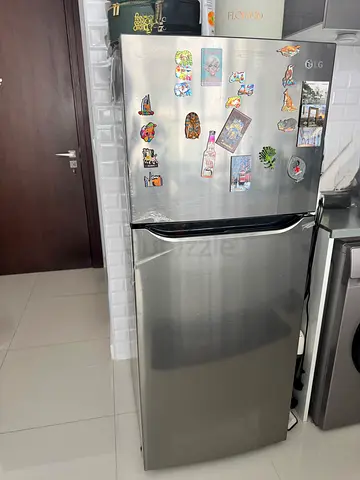 LG , Used Double-Door Refrigerator - Compact Top Freezer, Good Condition