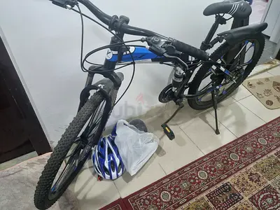 Blue/Black Adult foldable Bike - Good Working Condition