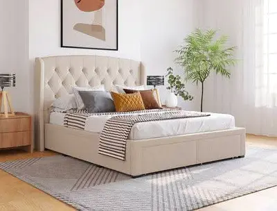 Brand new King size Luxury Family bed with Mattress Available