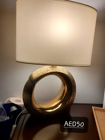 Living room table lamp
