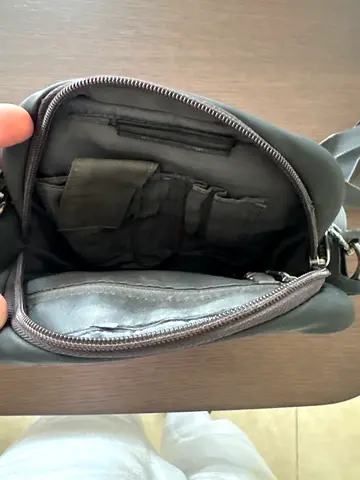 Compact grey Crossbody Shoulder Bag - Good Condition