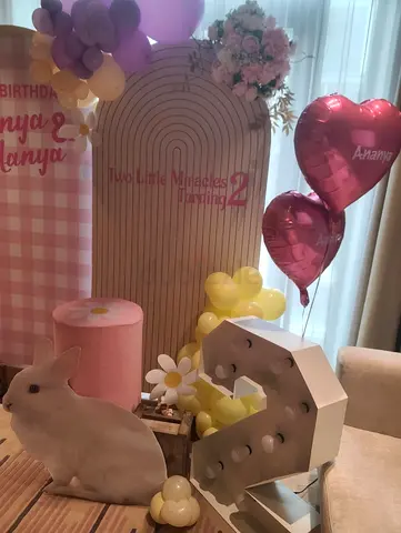 Balloons decorations services Available