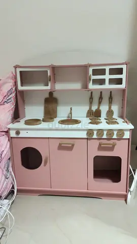 For Sale: Kids Wooden Play Kitchen – Excellent Condition