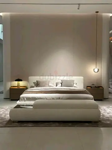 Modern Upholstered Bed Set without Nightstands
