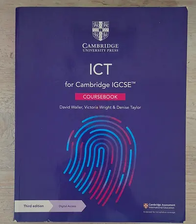 Cambridge IGCSE ICT Coursebook (3rd Edition) + Digital Access – Brand New