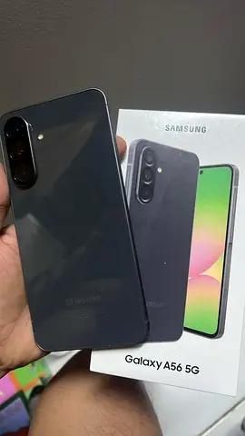 Samsung Galaxy A56 5G - Black, Good Condition with Box