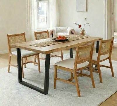 HomeKode Mango Wood Dining Table
