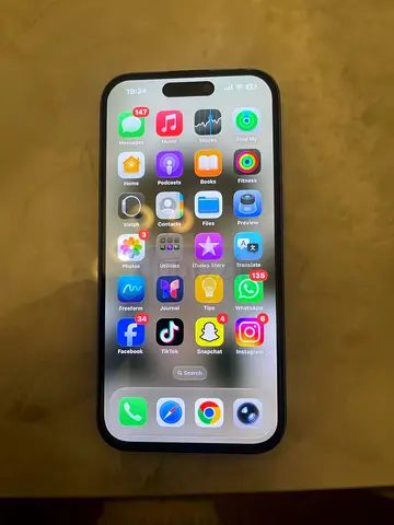 iPhone 16 - Blue 256 GB, Scratchless - 91% Battery Health