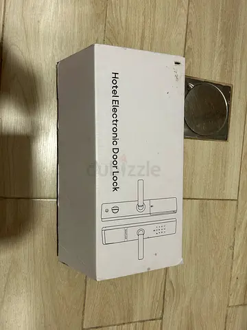 Black Smart Home Electronic Door Lock – Brand New (With key)  and with original receipt