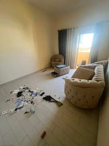 Al Nakheel Ajman - Central Air Conditioning - Balcony with Open View - Master Bedroom