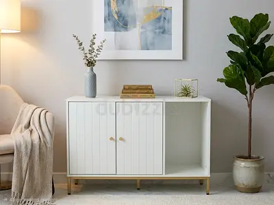 Attractive hidden cat litter cabinet