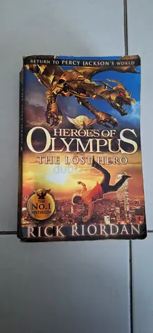 Heroes of Olympus: The Lost Hero by Rick Riordan - and The Dragon of Fortunr by Geronimo Stilton