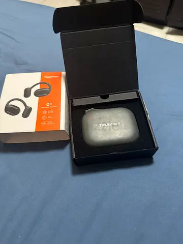 truefree O1 Open Ear Headphones Bluetooth 5.3 Wireless Open Ear Earbuds with 16.2mm Driver, Immersiv