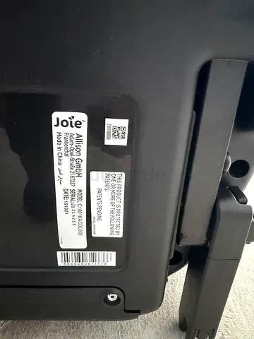 Joie child car seat (base shown) - used, good condition