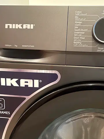 Nikai Front Load Washing Machine - 7kg, Good Condition