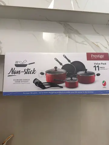 Prestige 11-piece Non-stick Cookware Set - Brand New in Box