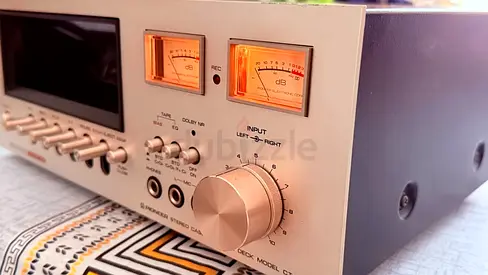Pioneer CT-3 Stereo Vintage cassette deck in not working condition - Belts needs to be replaced