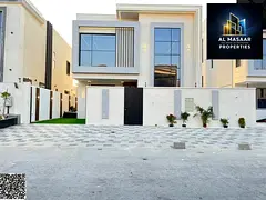 With a very private indoor pool | Own a luxury villa in Al Helio 2, Ajman | 5 master bedrooms (G+2)