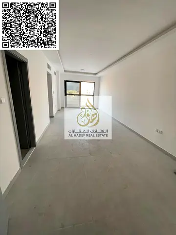 شقه ثلاث غرف وصاله ايجار سنوى  اول ساكن 4 حمام وبلكونه غرفه ماستر  الموقع الجرف 3 السعر // 58000 الف على 4 او 6 دفعات تامين شك لا يصر