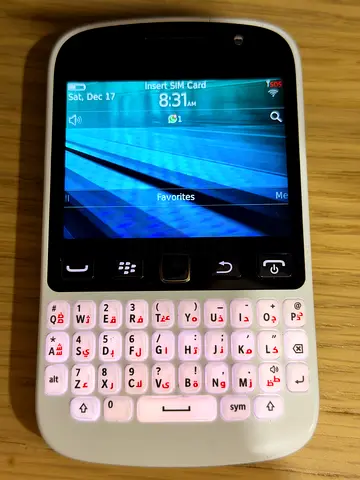 BlackBerry 9720 working condition with no box