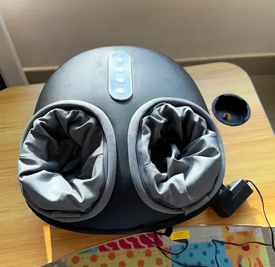 Compact Electric Foot Massager with Heat and Multiple Modes