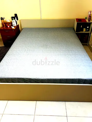 Ikea Queen bed with matress